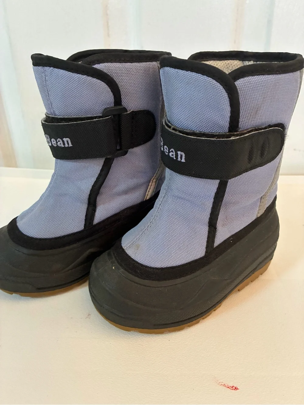 L.L.Bean Kids Northwoods Insulated Snow Boots Purple Size 6T Waterproof Winter